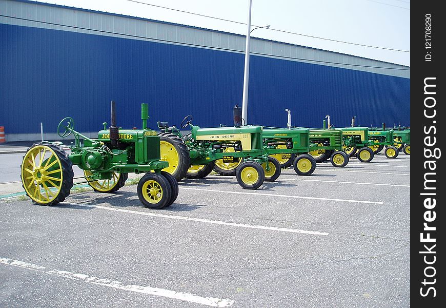 Tractor, Agricultural Machinery, Motor Vehicle, Vehicle