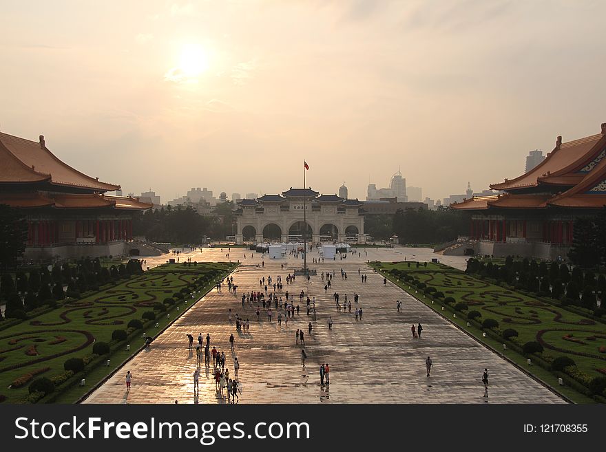 Sky, Landmark, Historic Site, Chinese Architecture