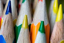 Nibs Of Sharpened Colored Pencils Stock Photo Nibs Of Sharpened Colored Pencils Stock Photo