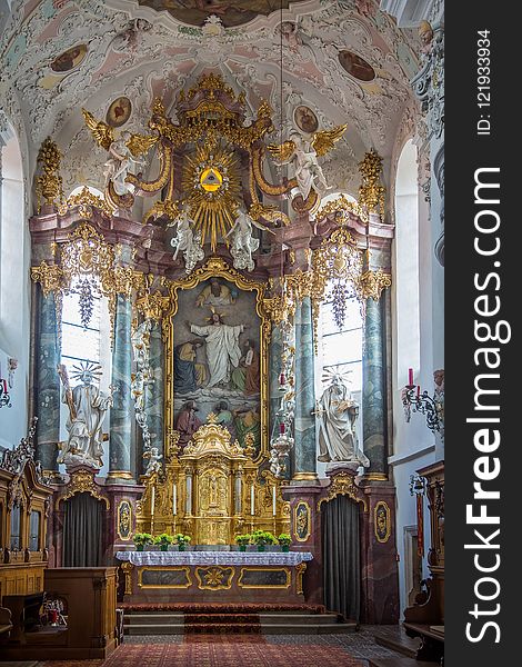 Altar, Chapel, Place Of Worship, Religious Institute