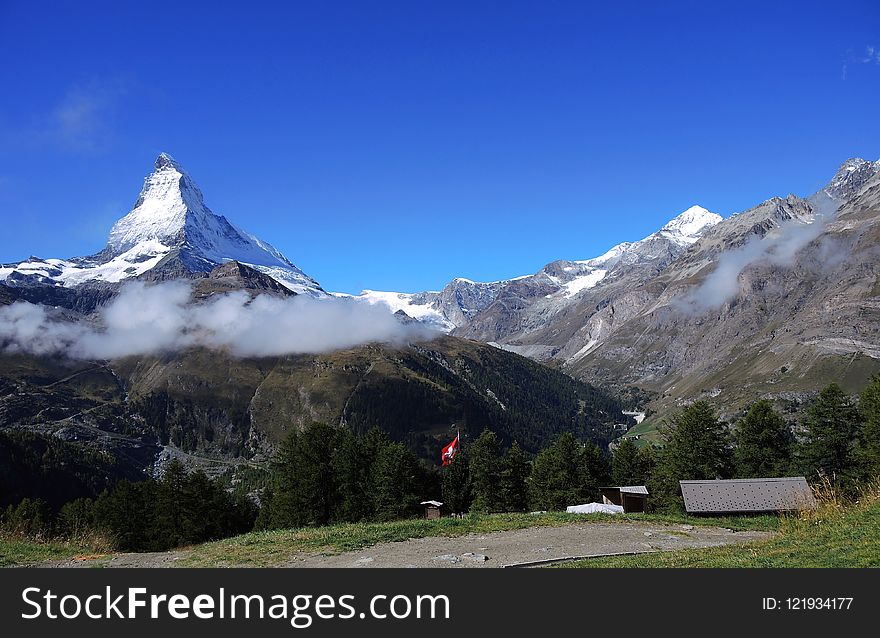 Mountainous Landforms, Mountain Range, Sky, Mountain