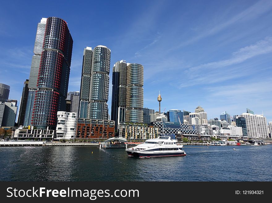 Metropolitan Area, City, Skyline, Skyscraper