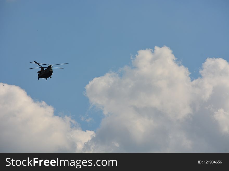 Sky, Helicopter, Rotorcraft, Aircraft