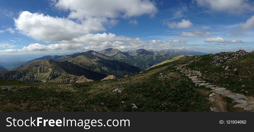 Ridge, Mountain, Mountainous Landforms, Highland