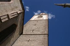 Tower Clock Meran 2006 1 Stock Photo Tower Clock Meran 2006 1 Stock Photo
