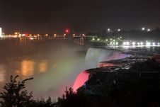 Niagara Falls By Night Stock Photography Niagara Falls By Night Stock Photography