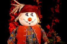 Autumn Scarecrow Stock Image