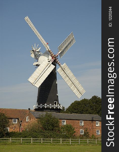 Skidby windmill, East Yorkshire, UK. Skidby windmill, East Yorkshire, UK.