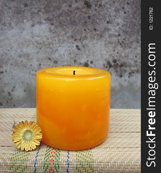 Orange Candle