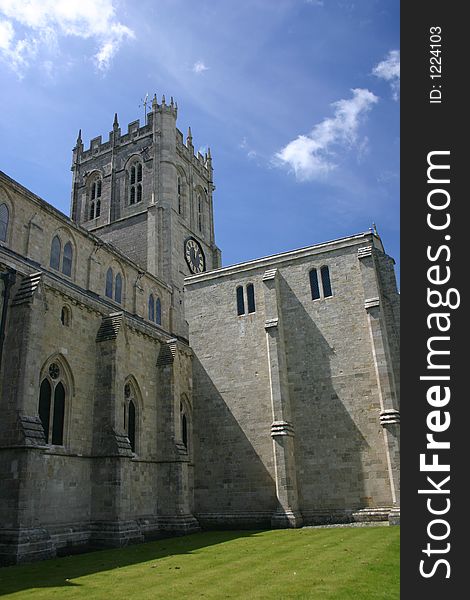 Priory Church in Christchurch, Dorset. Priory Church in Christchurch, Dorset