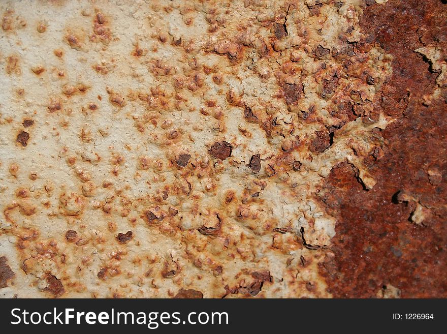 Urban rust texture in brown