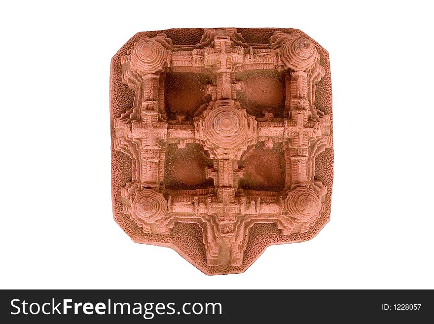 Angkor Wat Replica Aerial View With Clipping Path