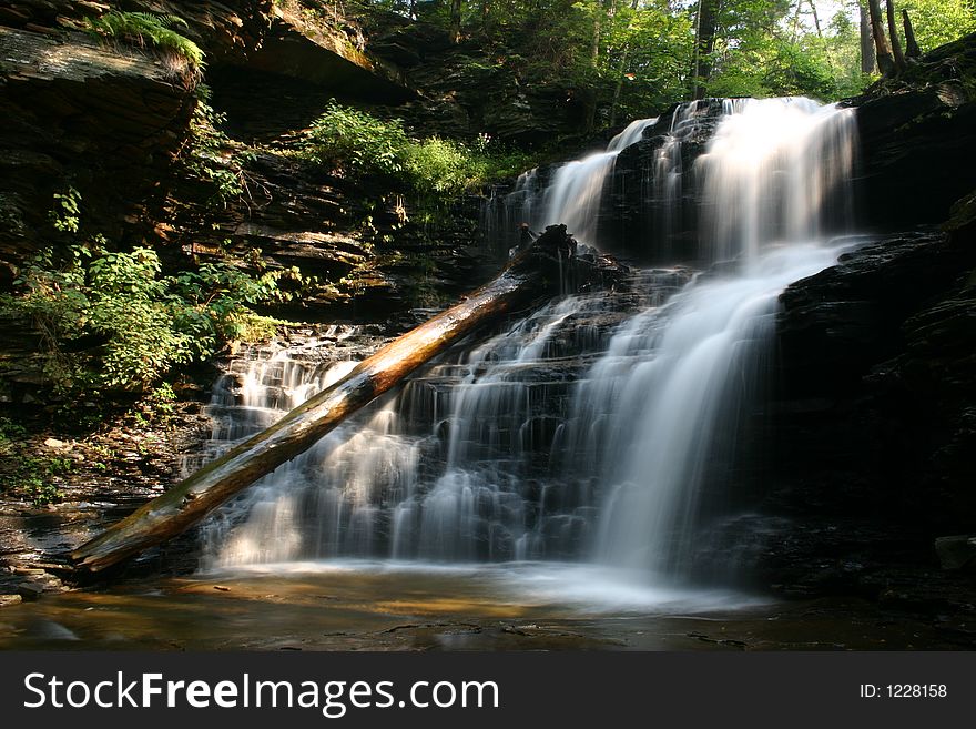 Ricketts Glen State Park Waterfall