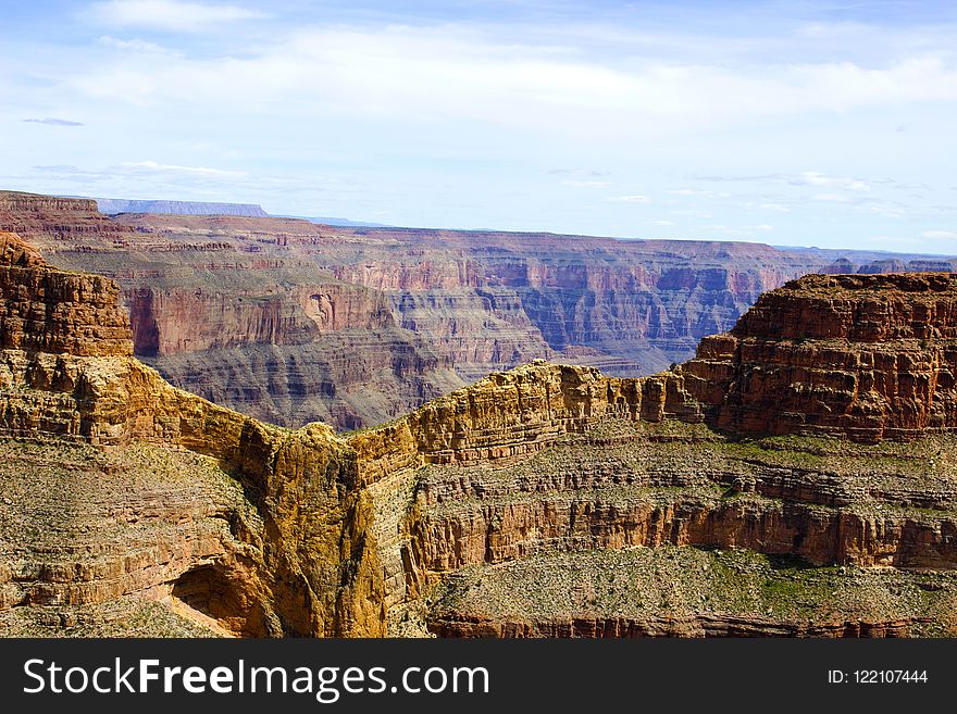 Badlands, Canyon, National Park, Escarpment