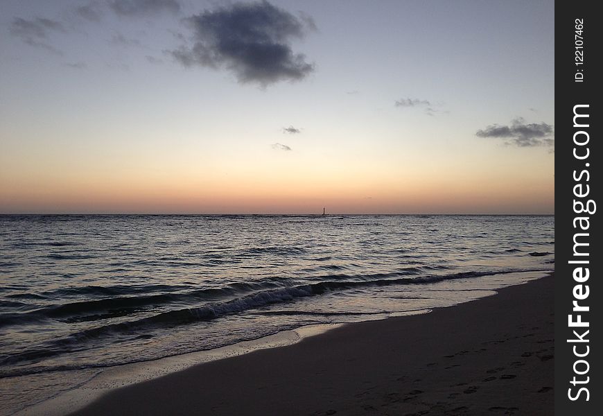 Sea, Horizon, Sky, Body Of Water