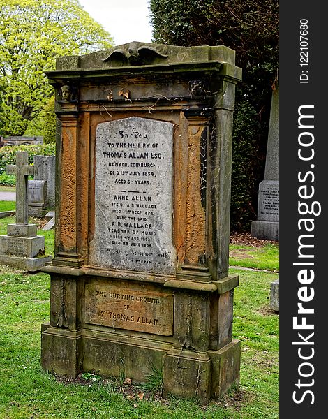 Grave, Headstone, Cemetery, Memorial