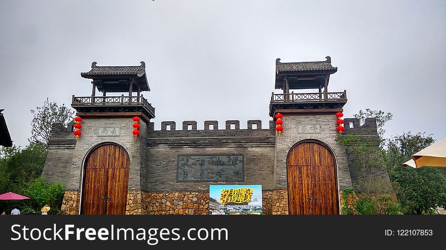 Chinese Architecture, Landmark, Historic Site, Tourist Attraction
