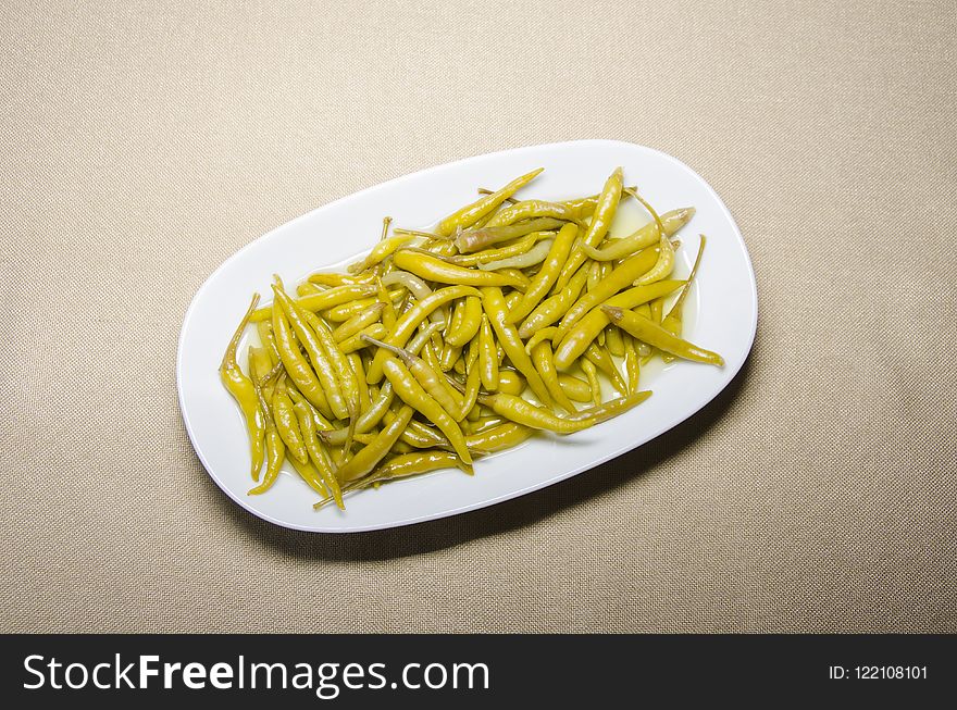 Dish, Green Bean, Vegetarian Food, French Fries