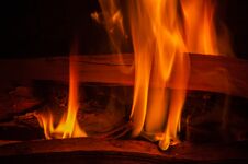 Fire Burning Fire Stock Photography