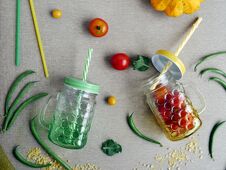 Free Decorative Seasonal Composition Of Tomato And Asparagus Beans Royalty Free Stock Photos - 122204308