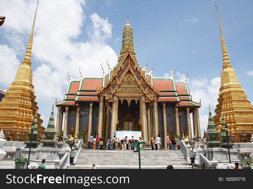 Historic Site, Landmark, Place Of Worship, Hindu Temple