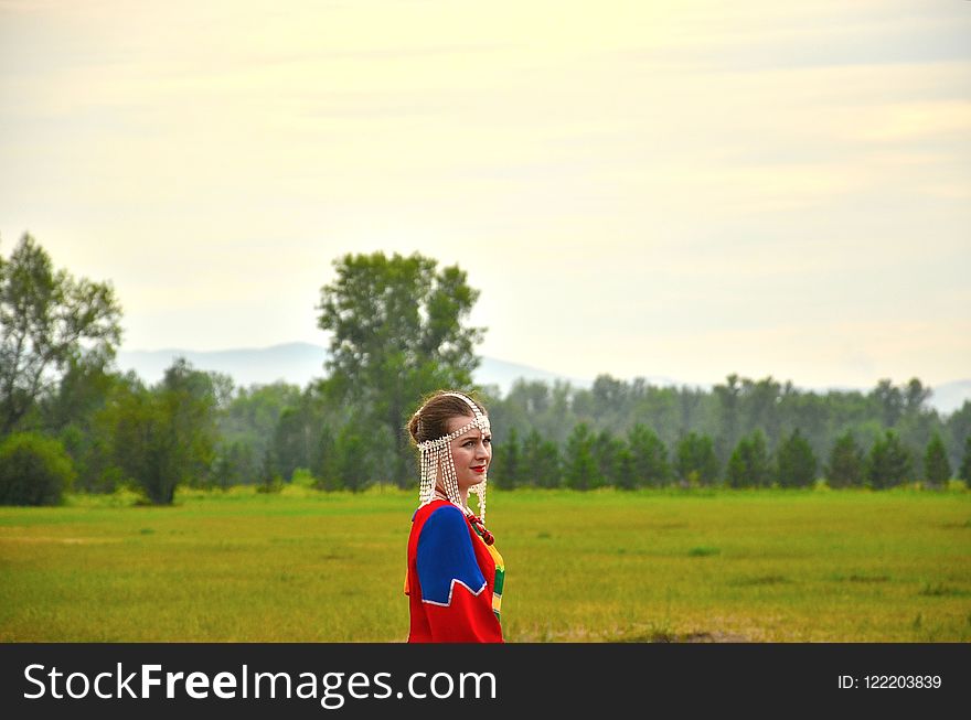 Grassland, Sky, Photograph, Field