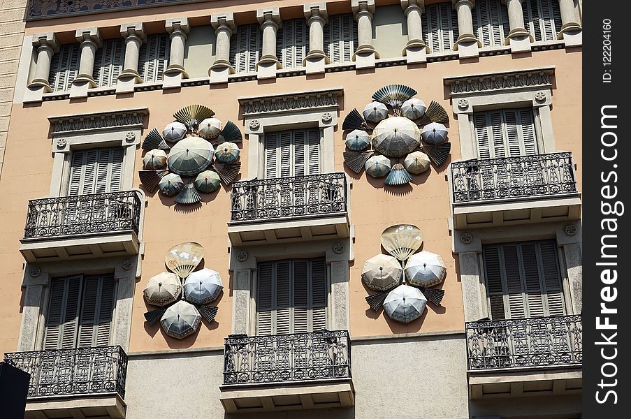 Building, Facade, Window, Balcony