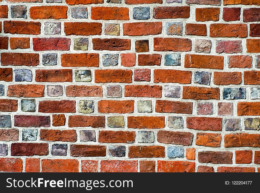 Brickwork, Brick, Wall, Stone Wall