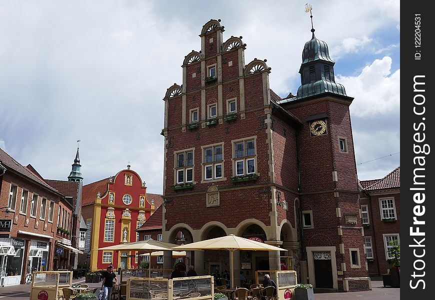 Town, Landmark, Building, Medieval Architecture