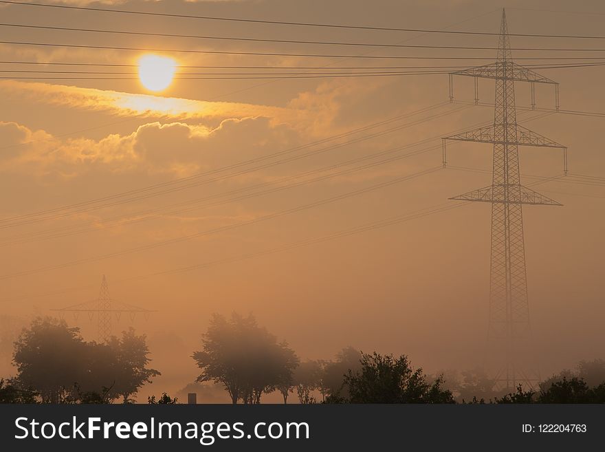 Sky, Sunrise, Morning, Atmosphere