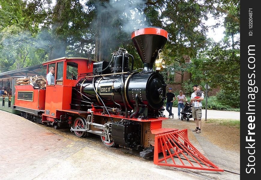 Steam Engine, Rail Transport, Locomotive, Transport