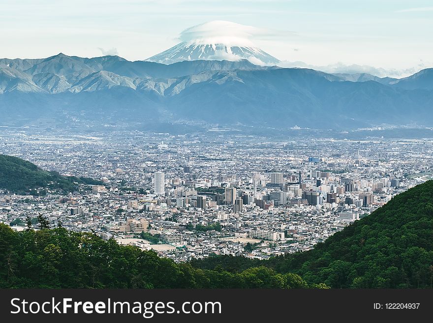 City, Sky, Mountainous Landforms, Metropolitan Area