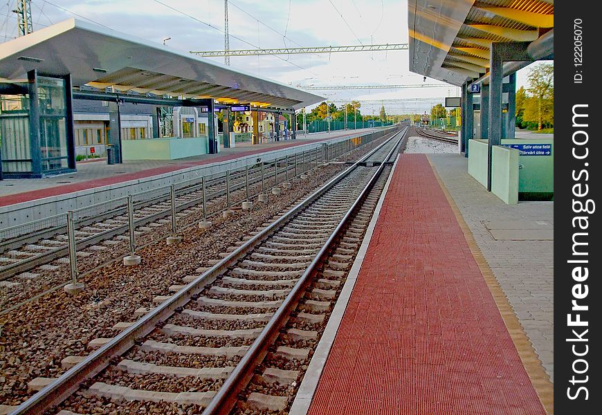 Track, Train Station, Transport, Rail Transport