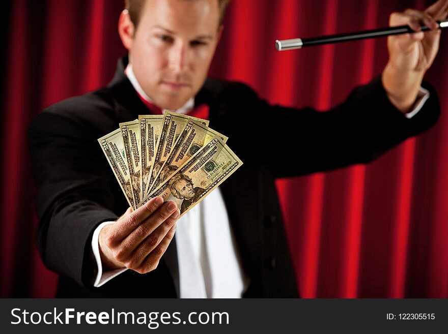 Magician: Going to Make Cash Disappear