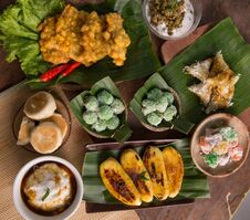 Delicious Traditional Indonesian Culinary Royalty Free Stock Photo