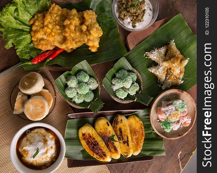 Delicious traditional indonesian culinary