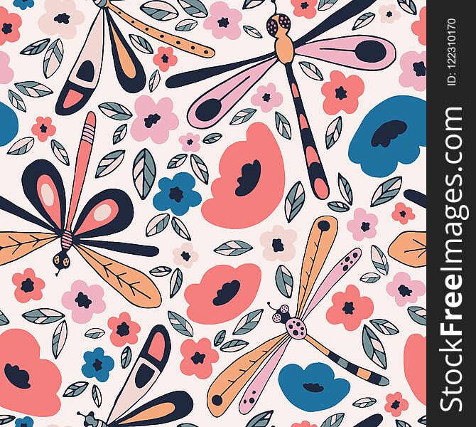 Floral seamless pattern