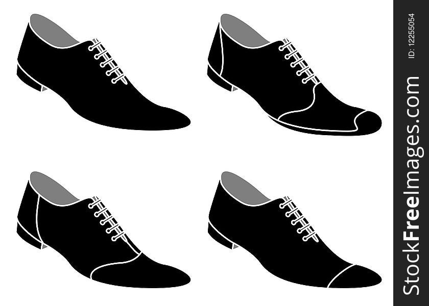 Current models of classic men's shoes. Current models of classic men's shoes