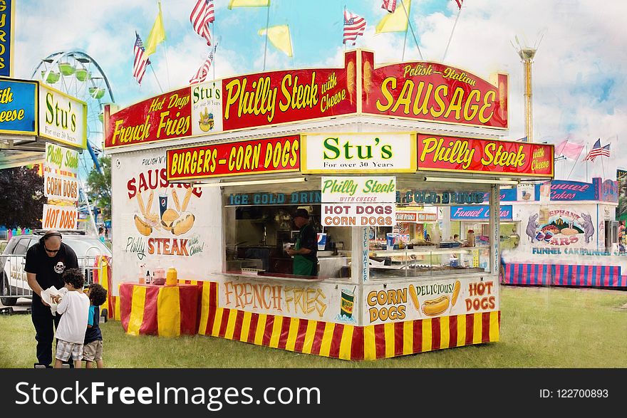 Fair, Amusement Park, Fast Food, Festival