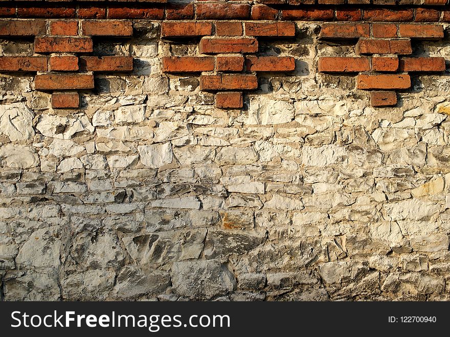 Wall, Stone Wall, Brick, Brickwork