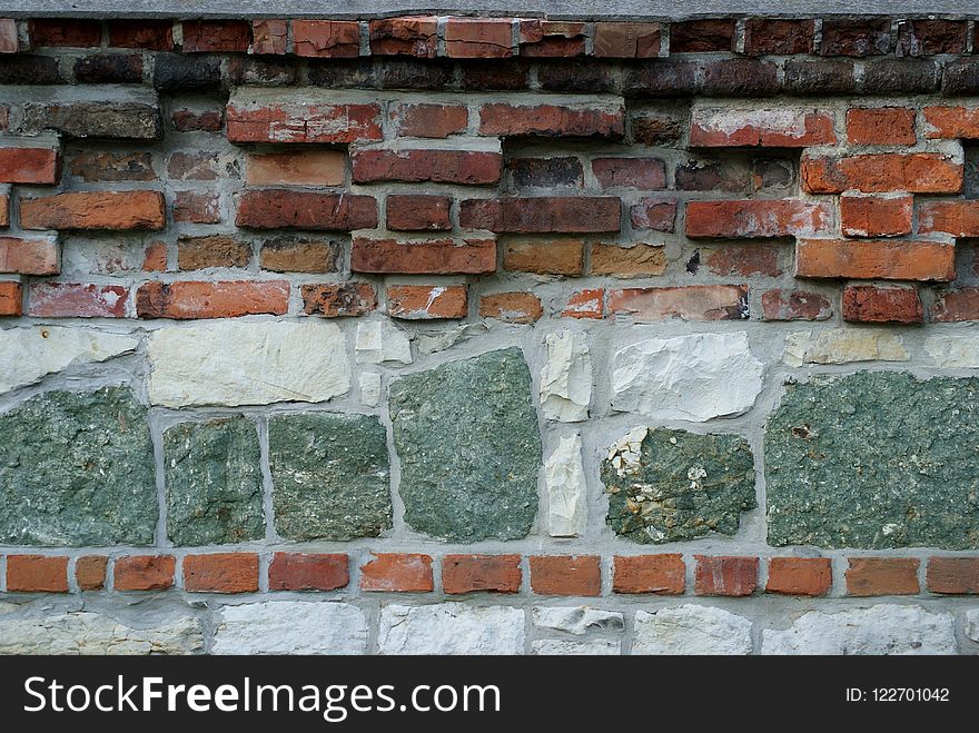Wall, Brickwork, Stone Wall, Brick