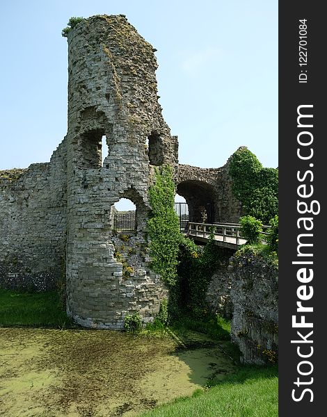 Ruins, Archaeological Site, Wall, Fortification