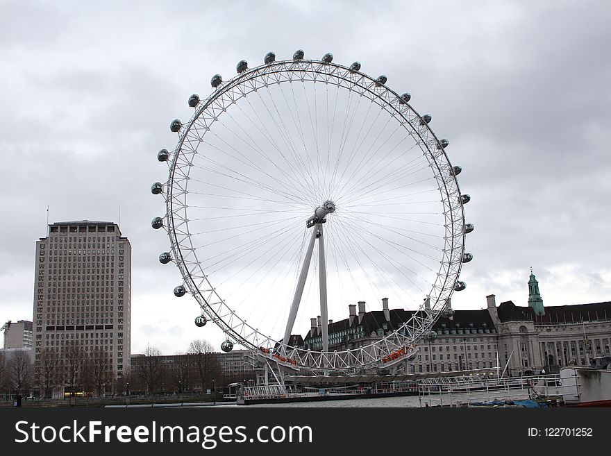 Ferris Wheel, Tourist Attraction, Landmark, Sky