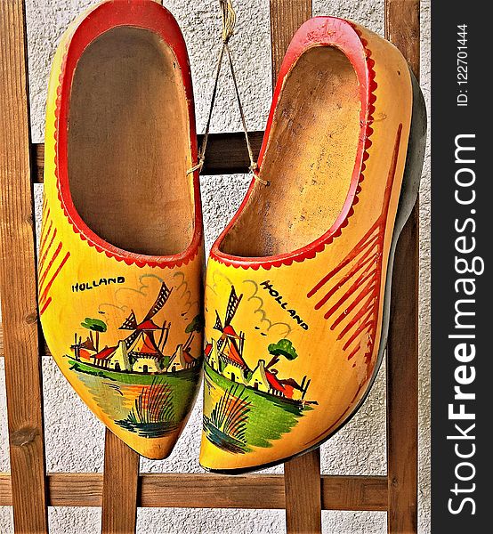 Footwear, Yellow, Shoe, Outdoor Shoe