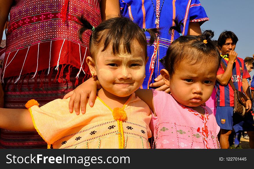 Child, Temple, Girl, Human