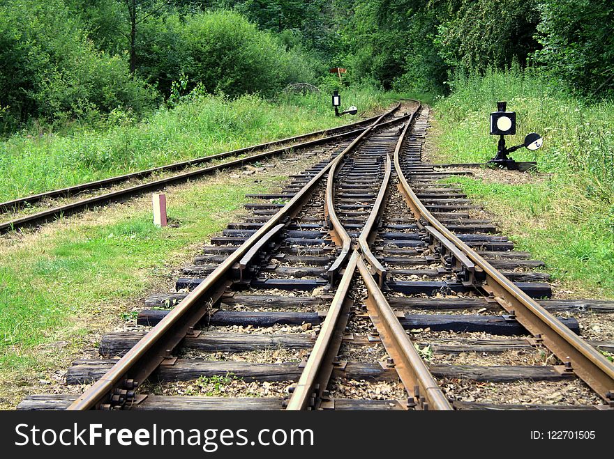 Track, Rail Transport, Transport, Path