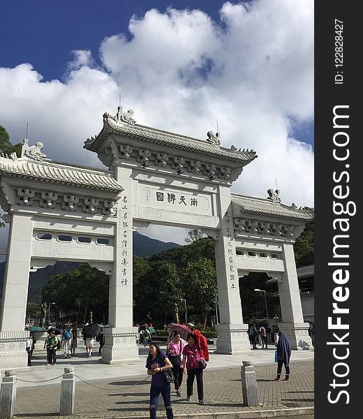 Chinese Architecture, Landmark, Sky, Tourist Attraction