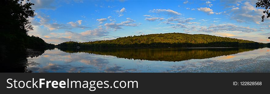 Reflection, Sky, Nature, Water