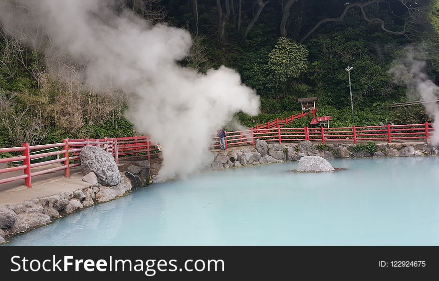 Body Of Water, Water, Water Resources, Hot Spring