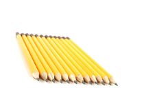 Yellow Pencils Stock Image